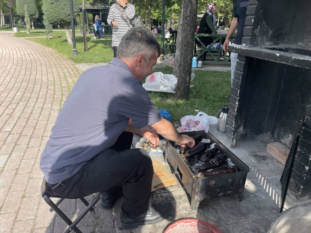Konya'da vatandaşın hafta sonu tercihi bunu yapmak  oldu! 1